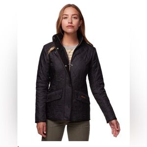 Barbour Calvary Polarquilt Jacket - Black
